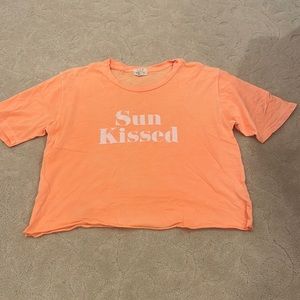 Project Social T Neon Orange Tee Shirt
